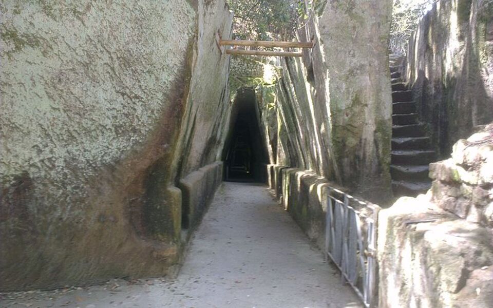 Sibyl's cave in Cuma, near the Campi Flegrei